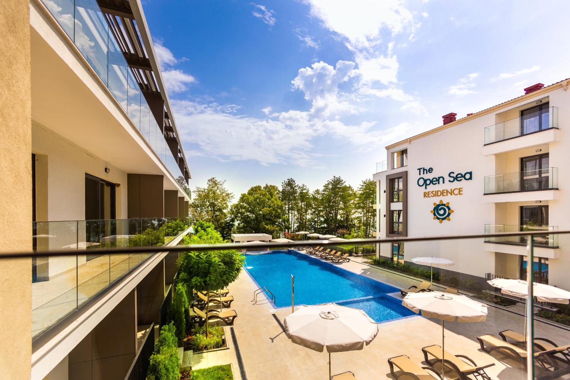 Open Sea Panorama Residence Obzor Exterior photo